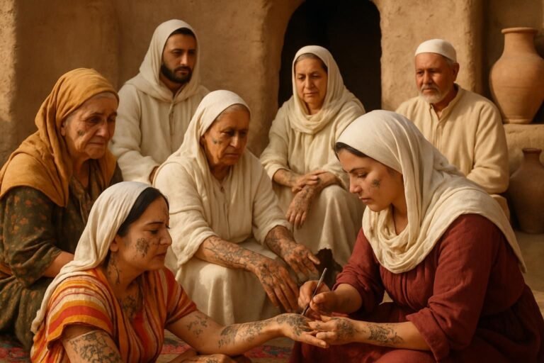découvrez l'histoire fascinante des tatouages chez les femmes algériennes, un art ancestral riche de traditions et de significations à redécouvrir aujourd'hui.